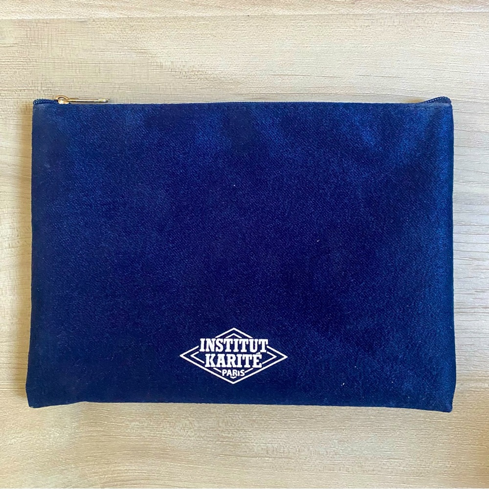 🔶 {4/$12} Institut Karité Paris Toiletries Bag - 8” x 5.5”